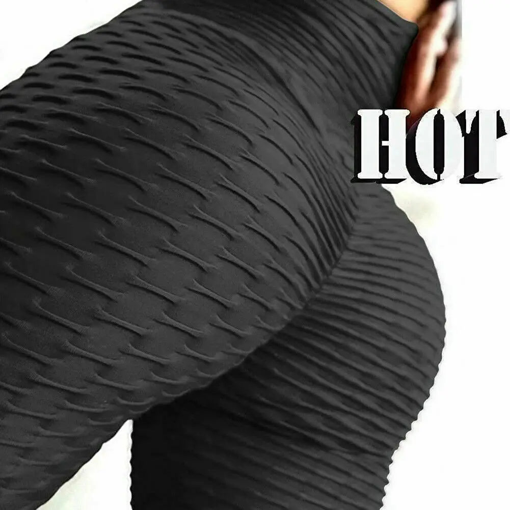 High Waist Gym Leggings Women Pocket Fitness Sports Running Yoga Stretch Pants