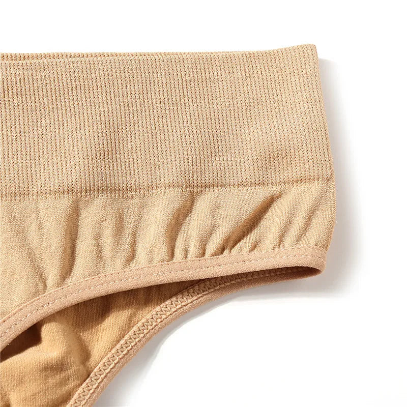 3PCS/Set Women's Panties Sexy Underwear FINETOO Large Size Thong Women Seamless Panties High Waist Girls Thongs M-2XL