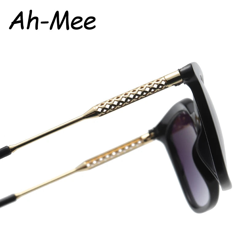 Classic Square Vintage Sunglasses - Alloy Frame Retro Trend UV400