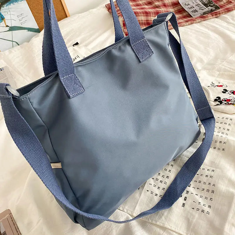 Waterproof Canvas Women Handbags Shoulder Bags Nylon Ladies Tote Messenger Bag Oxford Handbag Crossbody Bags for Girls Satchels
