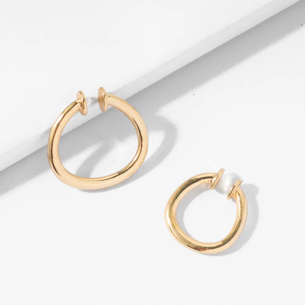 Fashion Ear Cuff Clip on Earrings NO Piercing Gold Color Vintage Earcuff Earclips Clip Earrings Boho Jewelry 2020