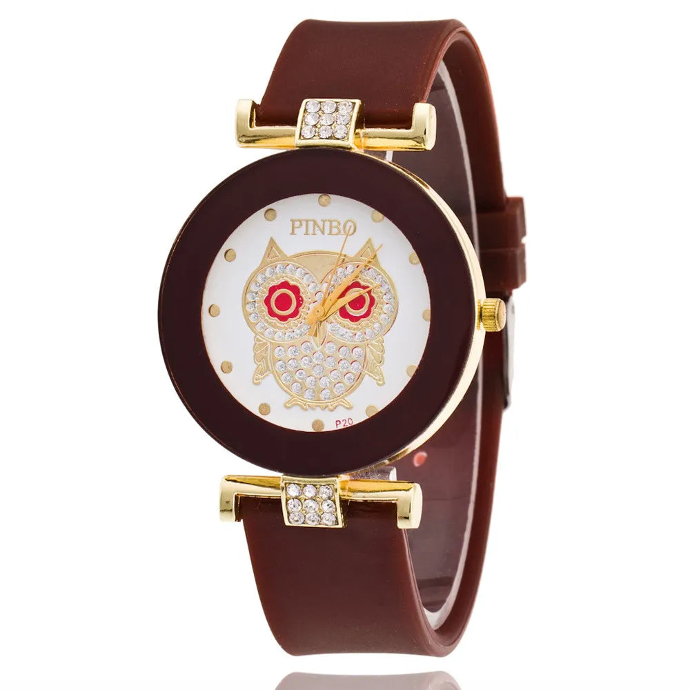 Simple Black White Quartz Watches Women Minimalist Design Silicone Strap Wristwatch Big Dial Women's Fashion Creative Watch