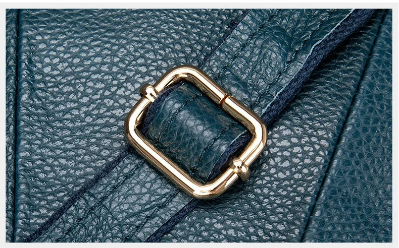 Genuine Leather Women Messenger Bags Cow Leather Crossbody Shoulder Bag Small Female Handbags Capacity Phone Bag for Girls