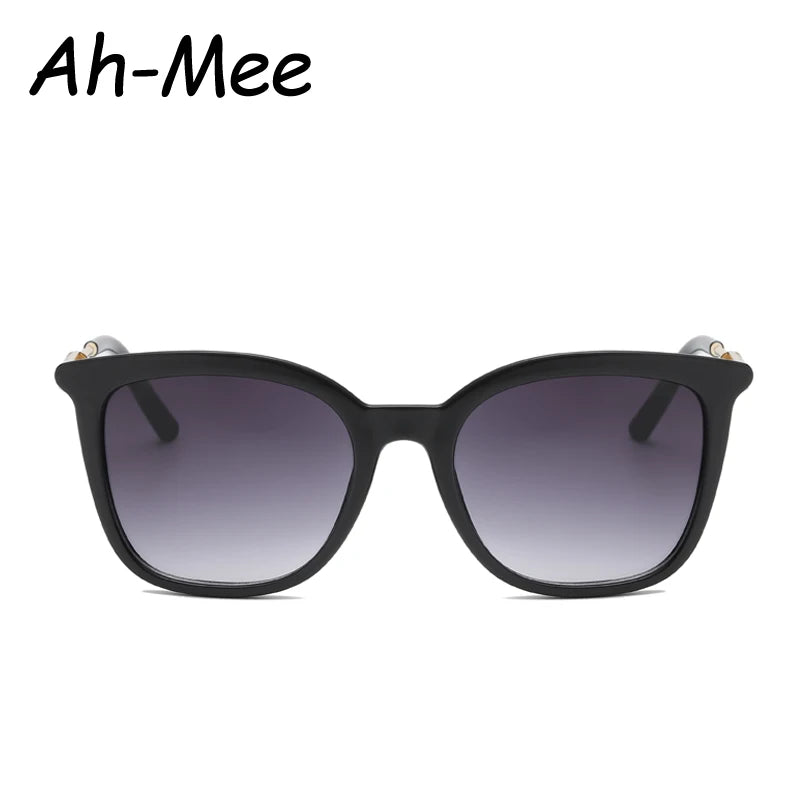 Classic Square Vintage Sunglasses - Alloy Frame Retro Trend UV400