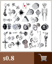 New Punk Stainless Steel Chain Hoop Earrings For Women Men 2021 Trendy Goth Pop Hip Hop Pendants Ear Jewelry Accessories Earring