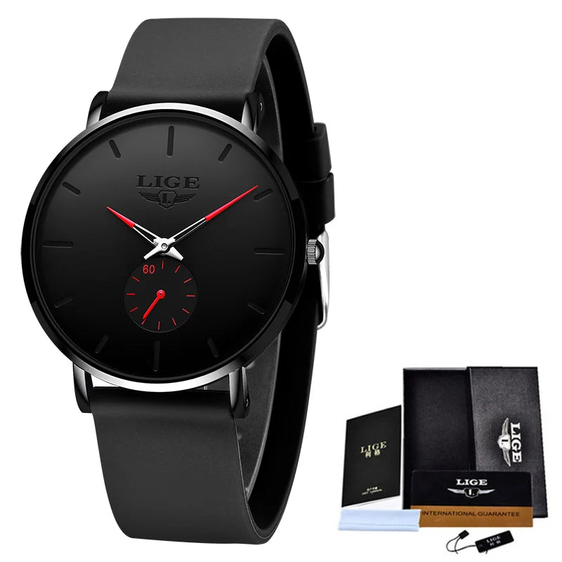 LIGE New Rose Gold Women Watch Business Quartz Watch Ladies Top Brand Luxury Female Wrist Watch Women Girl Clock Relogio Feminin