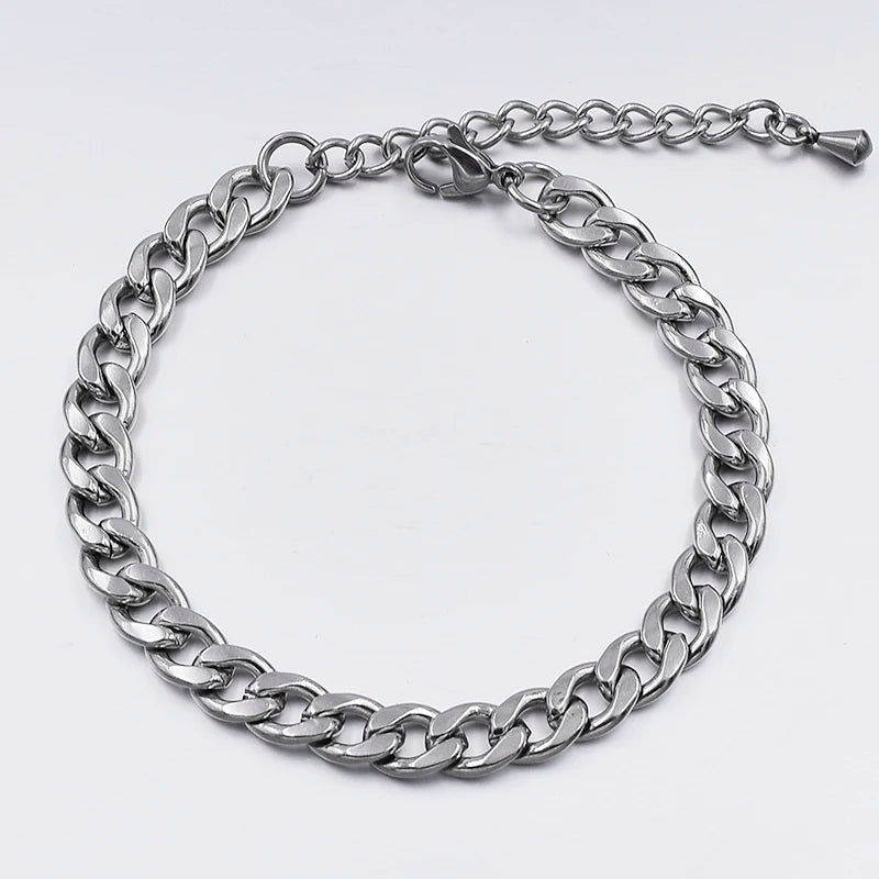 Stainless Steel Anklets For Women Beach Foot Jewelry Leg Chain Ankle Bracelets Men or Women Holiday Accessories 2025 New