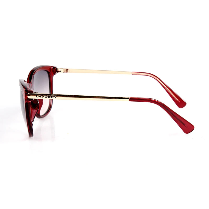 2025 Fashion Classic Vintage Cat Eye Sunglasses - Metal Decorate Women