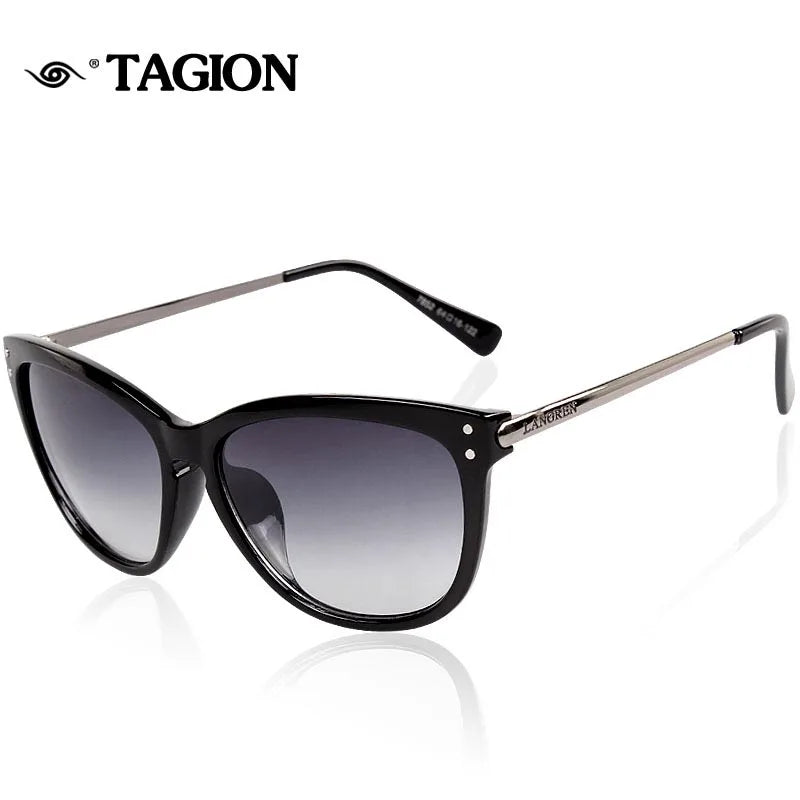2025 Fashion Classic Vintage Cat Eye Sunglasses - Metal Decorate Women