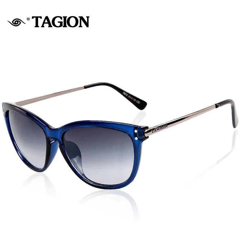 2025 Fashion Classic Vintage Cat Eye Sunglasses - Metal Decorate Women
