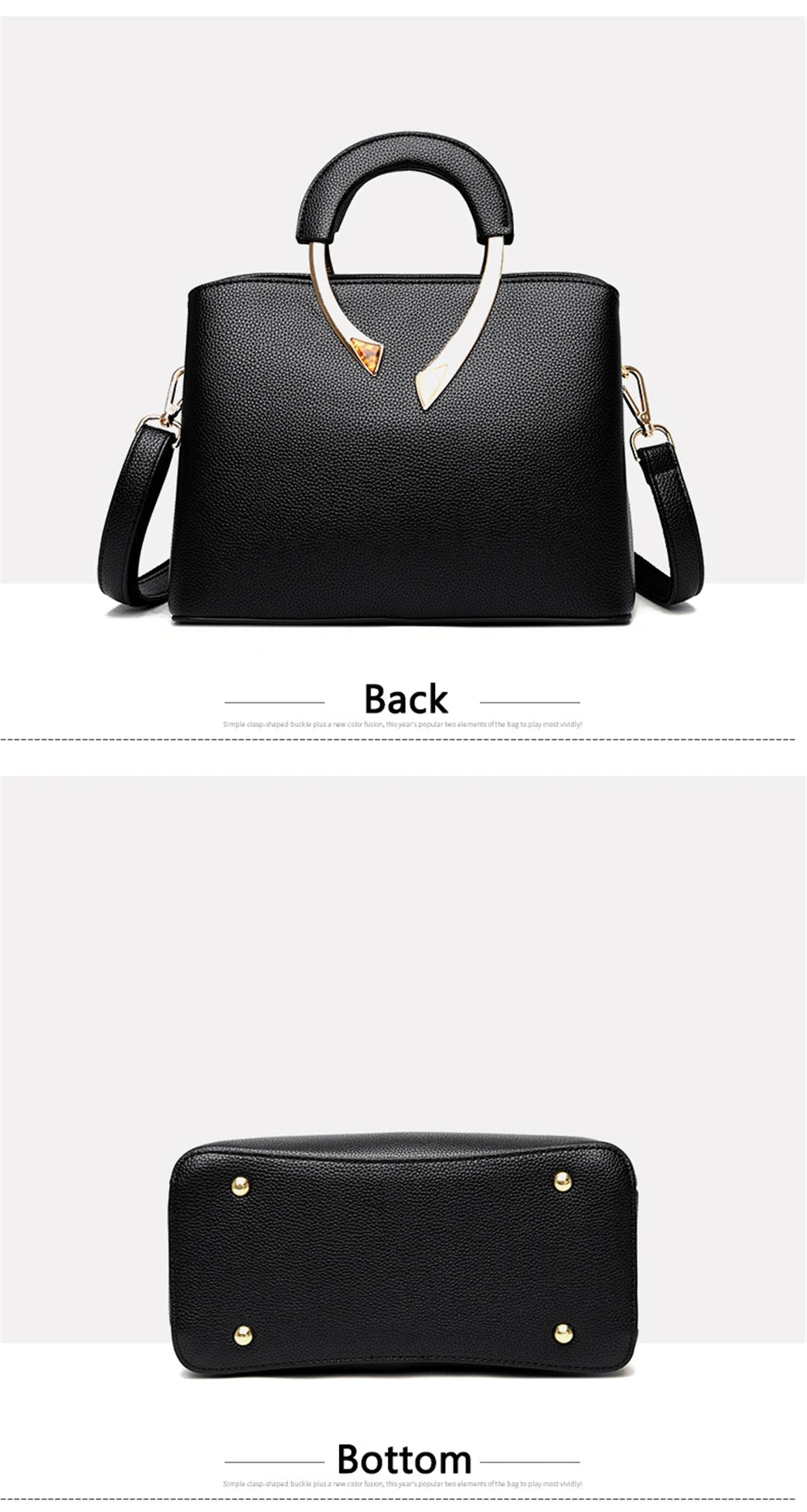 VANDERWAH Leather Tote - Designer Crossbody Shoulder Bag 2024