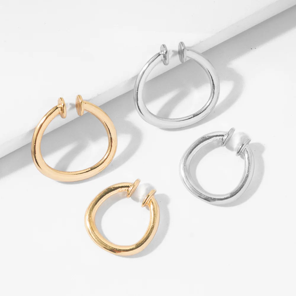 Fashion Ear Cuff Clip on Earrings NO Piercing Gold Color Vintage Earcuff Earclips Clip Earrings Boho Jewelry 2020