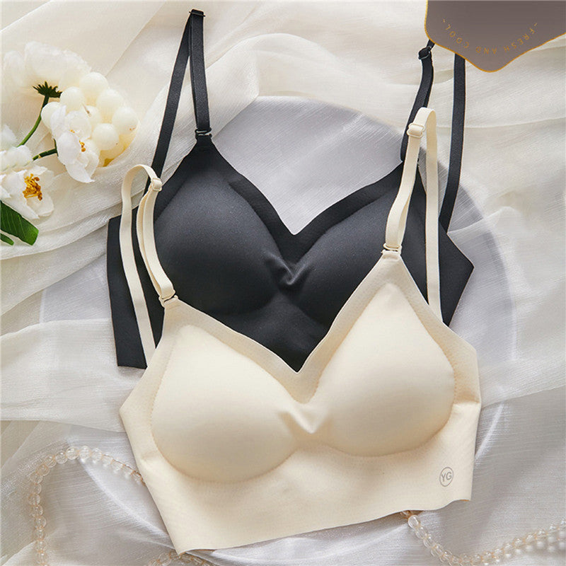 Women Invisible Bra Deep U Plunge Bras Backless Top for Dresses Sexy Lingerie with Transparent Strap Push Up Strapless Underwear