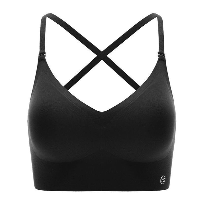 Women Invisible Bra Deep U Plunge Bras Backless Top for Dresses Sexy Lingerie with Transparent Strap Push Up Strapless Underwear