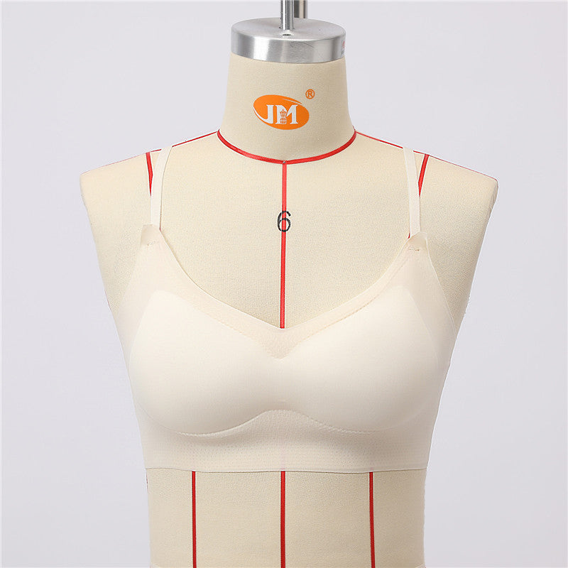 Women Invisible Bra Deep U Plunge Bras Backless Top for Dresses Sexy Lingerie with Transparent Strap Push Up Strapless Underwear