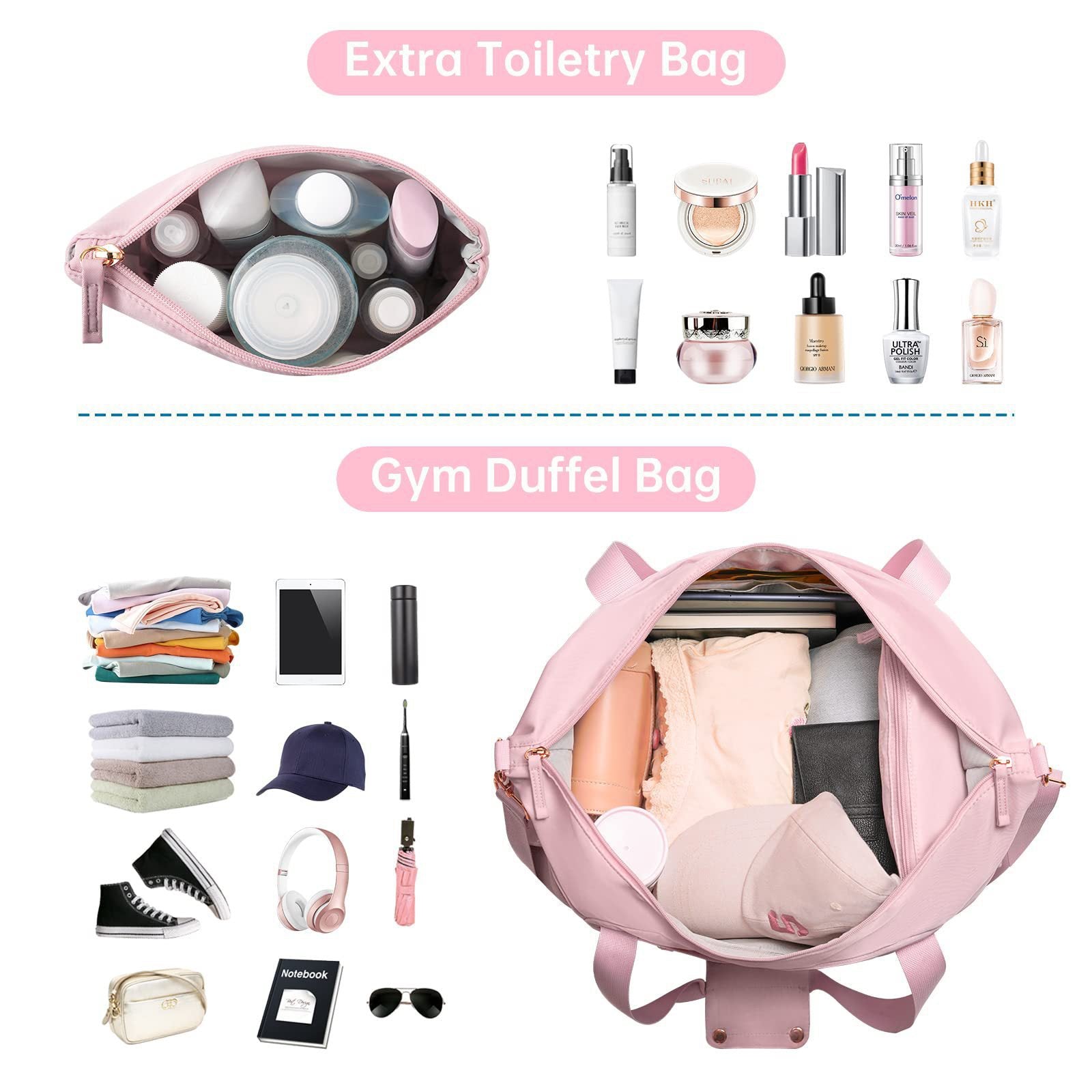 Sports Gym Bags Travel Gym Women Yoga Handbag Multifunction Swimming Shoulder Messenger Fitness Training Bag for Traveling Bolsa
