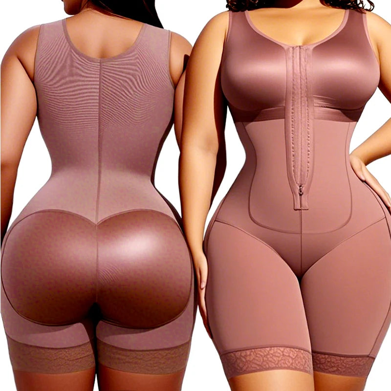 AfruliA Fajas Colombian Shapewear - Corset Waist Trainer Bodysuit