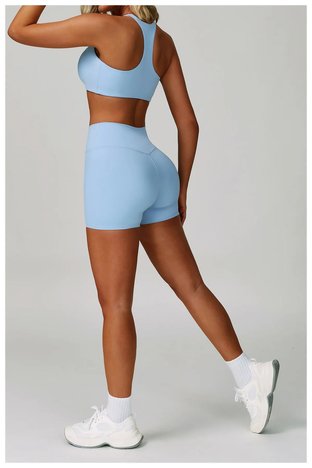 2-3PCS Yoga Suit Women Tracksuit Sports Bra High Waist Leggings Shorts Outfit Gym Set Fitness Push Up Workout Clothes Sportswear