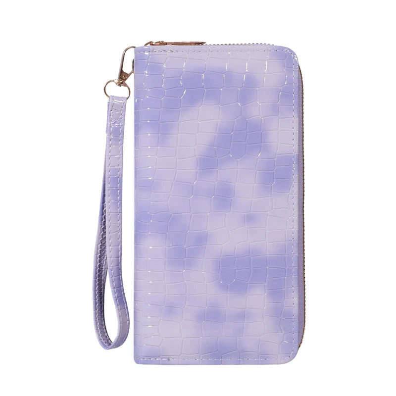 Classic Wallet, Large Capacity Clutch Purse With Zipper, Card Holder With 8 Slots And Multiple Compartments, Elegant Hand Clutch