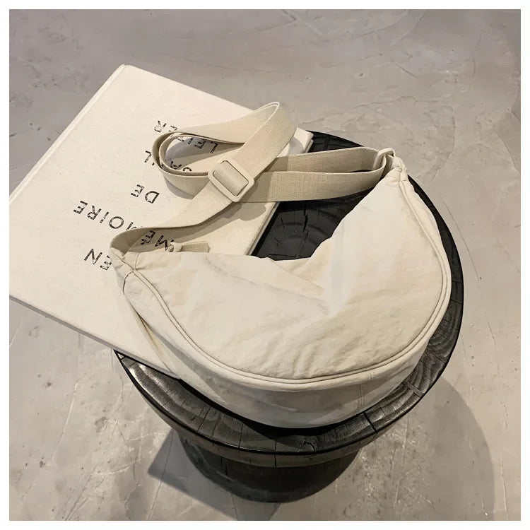 Casual Nylon Crossbody Bag for Women Designer Shoulder Bags Large Capacity Tote Lady Travel Shopper Bag Female Purses 2024