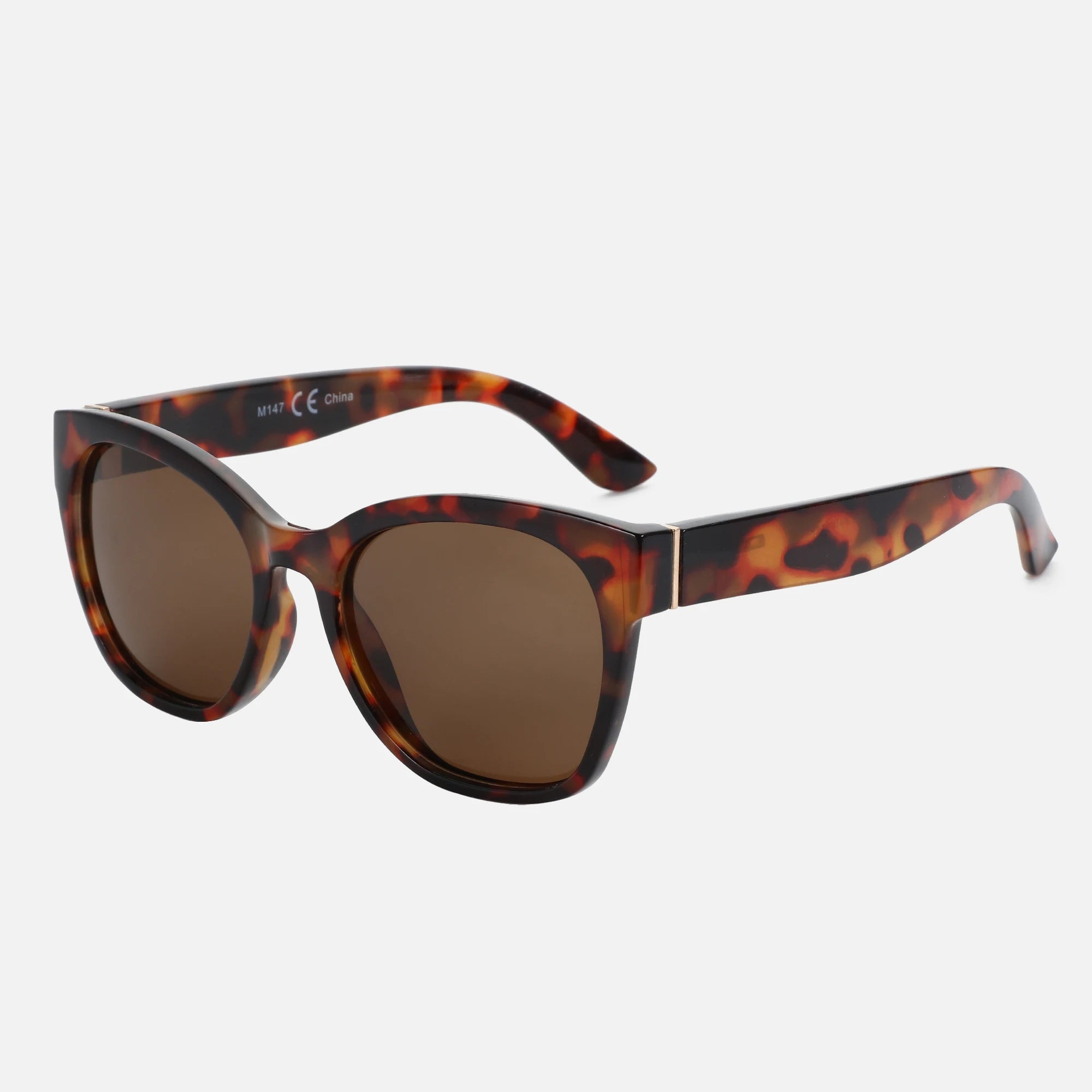 ZENOTTIC Thick Butterfly Polarized Sunglasses - Chunky Cat Eye UV400