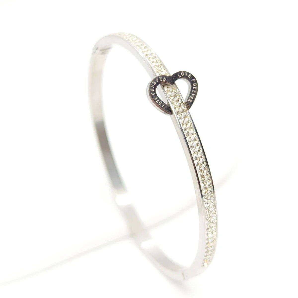 Hip hop style personality fashion interesting design curved nail stainless steel bracelet men's women's jewelry