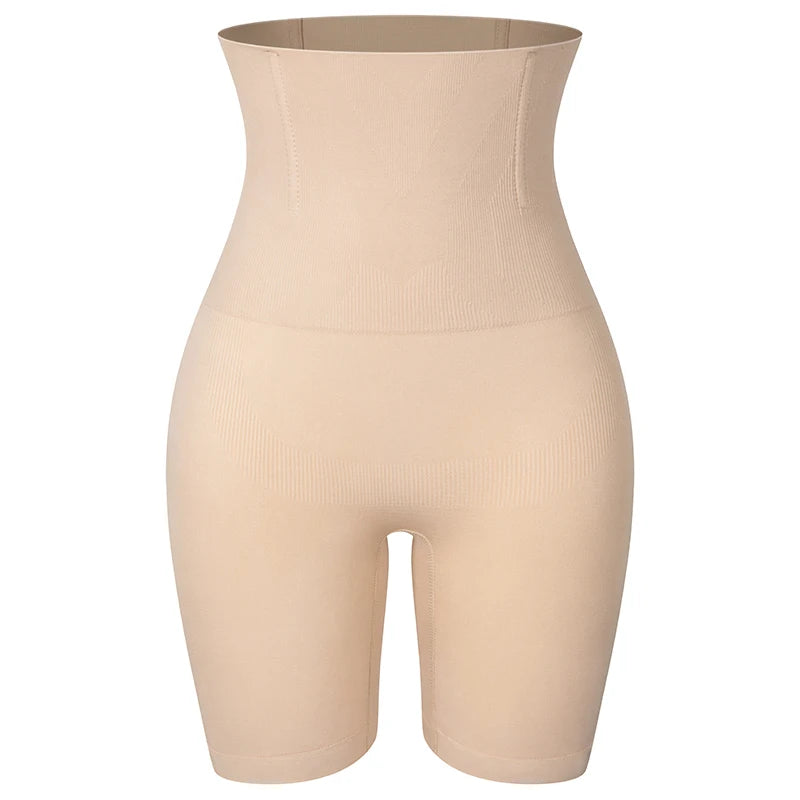 High Waisted Body Shaper Shorts - Tummy Control Butt Lifter