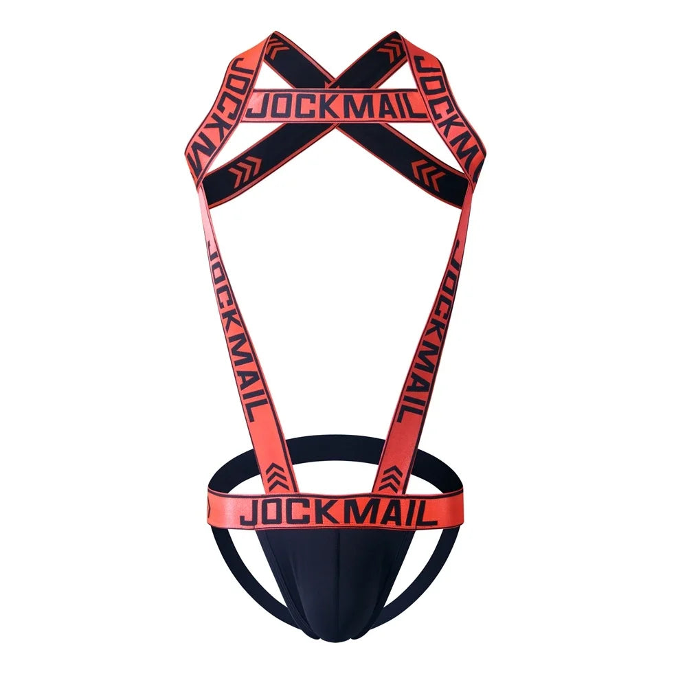 Man Harness Set Sexy Underwear Men Gay Men's Thongs Bodysuit Jockstrap Sissy Tanga Hombre Slip Cuecas Masculinas Sexy Lingerie