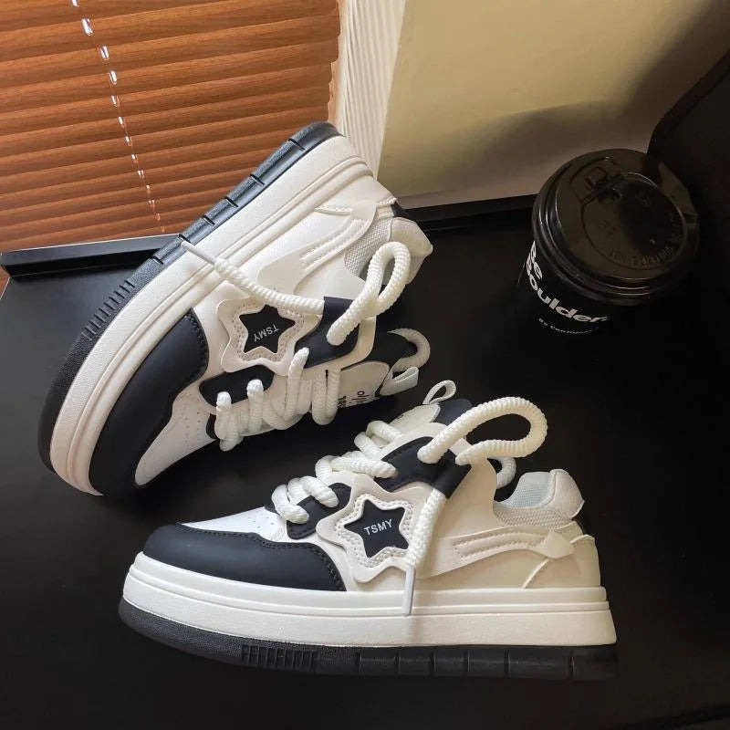 Women's Star Designer Platform Sneakers - High Quality Running Tennis Shoes