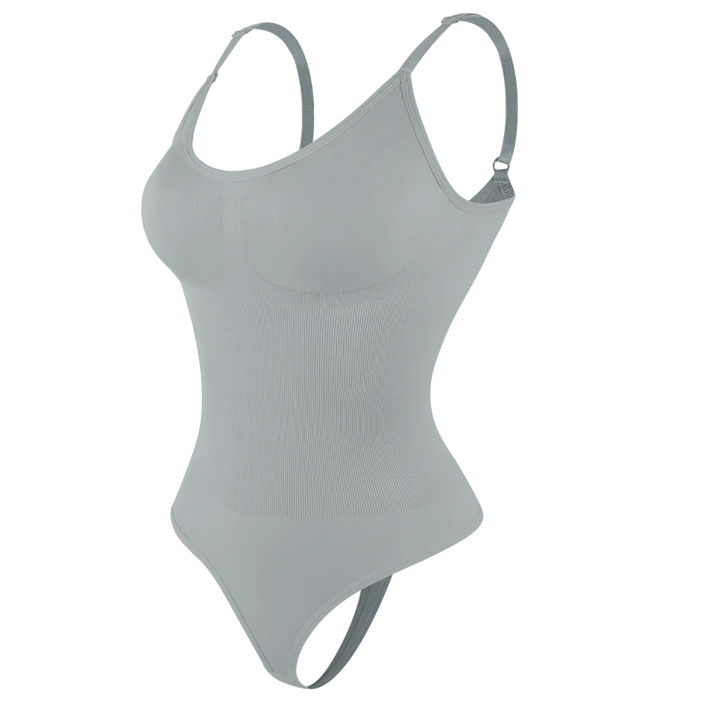Bodysuit Shapewear - Tummy Control Butt Lifter Low Neck Jumpsuit