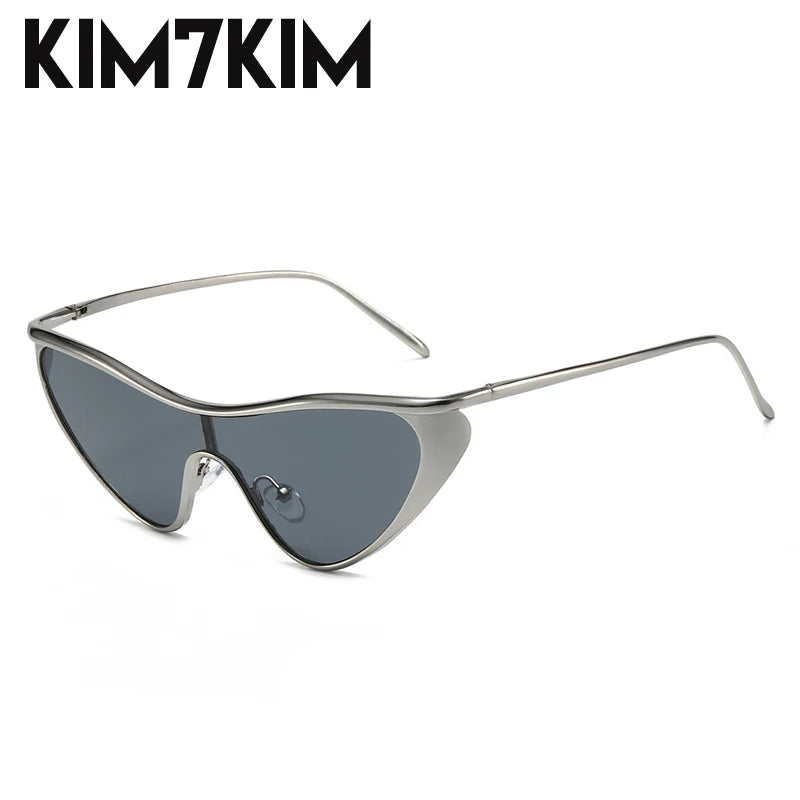 Y2K Punk Cat Eye Sunglasses - 2025 Luxury Shield Eyewear UV400 Women