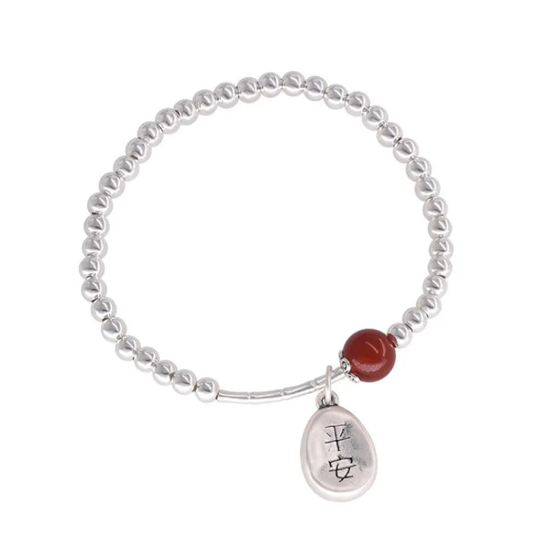 VENTFILLE 925 Sterling Silver Double Layer Pearl Bracelet for Women Girl Design Bead Korean Jewelry Dropshipping