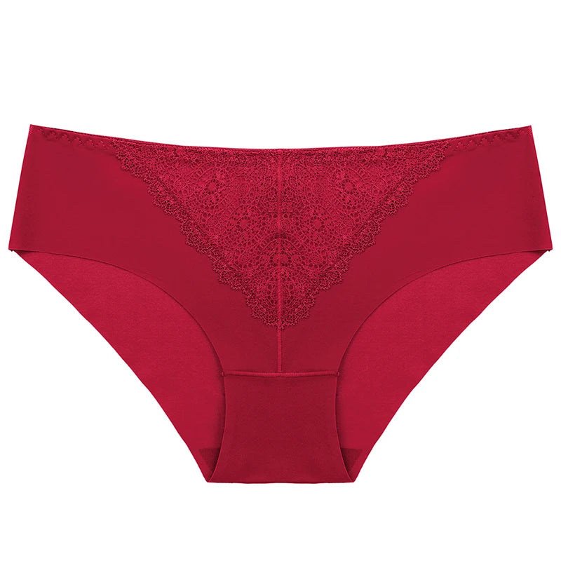 BZEL 10PCS/Set Women's Panties Exquisite Sweet Lace Underwear Sexy Lingerie Silk Satin Briefs Woman Comfort Breathable Underpant