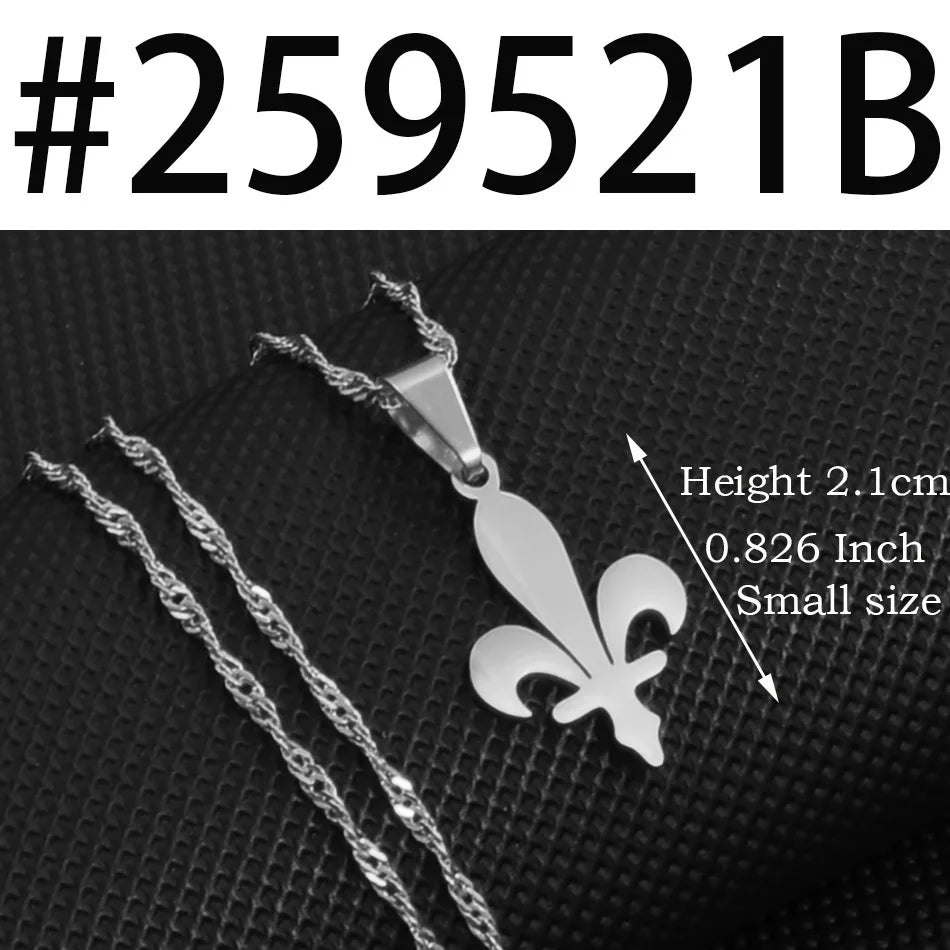 Anniyo Bosnians Pendant Necklaces Gold Color Silver Color Charm Bosna Bosniak Jewelry #264521