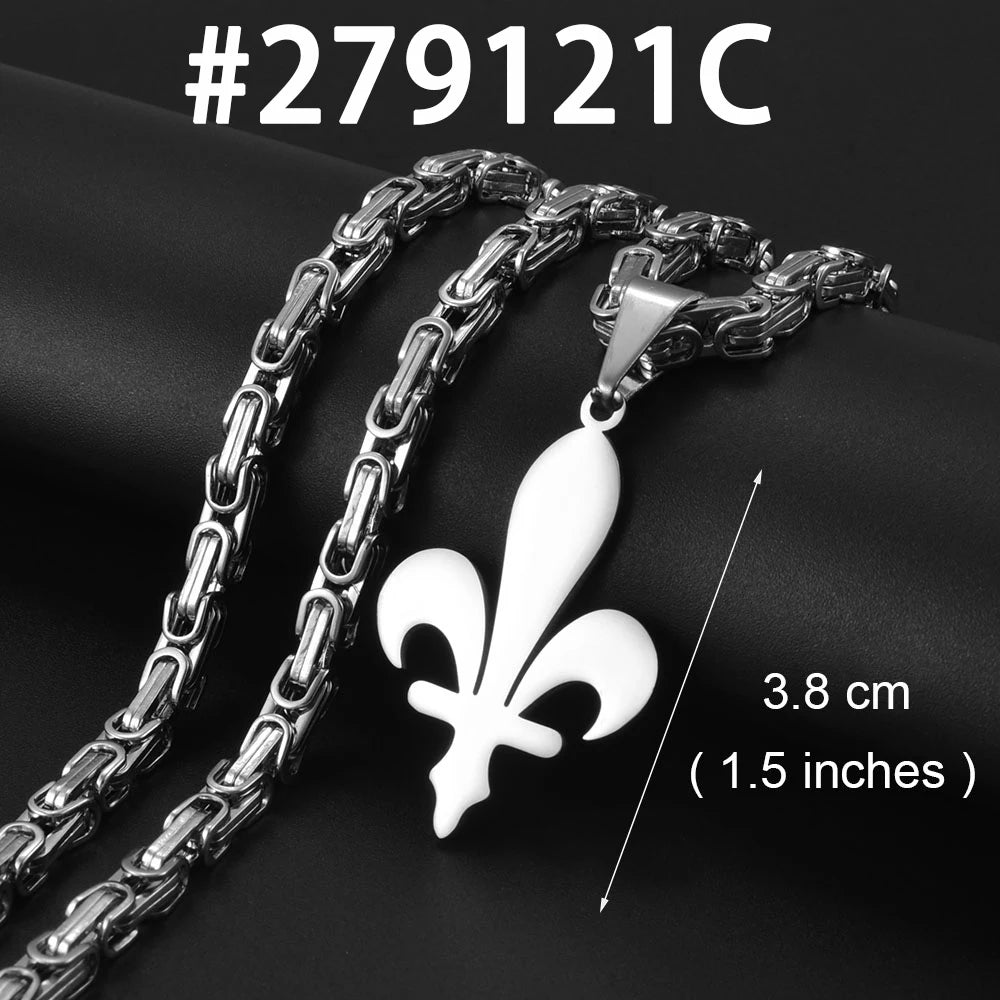 Anniyo Bosnians Pendant Necklaces Gold Color Silver Color Charm Bosna Bosniak Jewelry #264521