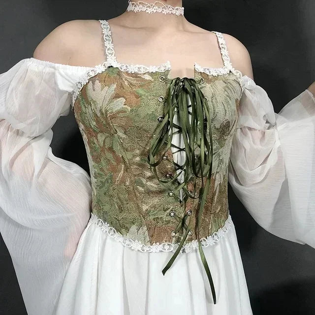 Sexy Lolita Corset - Slimming Bandage Underbust Bustier Top
