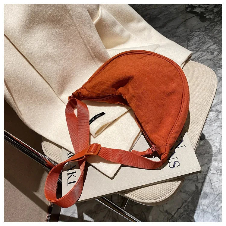 Casual Nylon Crossbody Bag for Women Designer Shoulder Bags Large Capacity Tote Lady Travel Shopper Bag Female Purses 2024