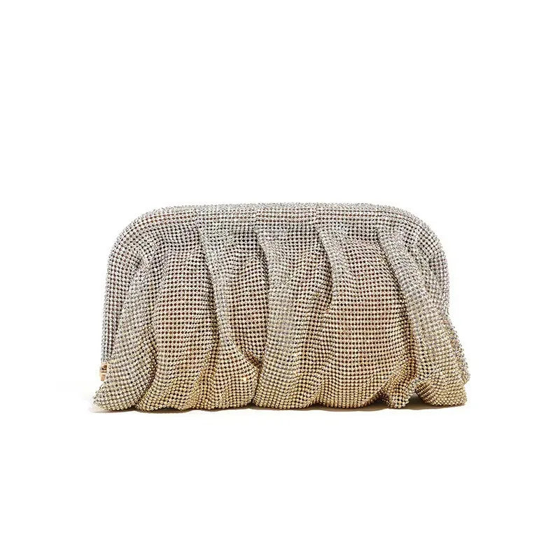 Glamorous Rhinestone Pearl Evening Bag for Women | Elegant Stage Performance Clutch | Sparkly Prom Wedding Party Purse 럭셔리 클러치백