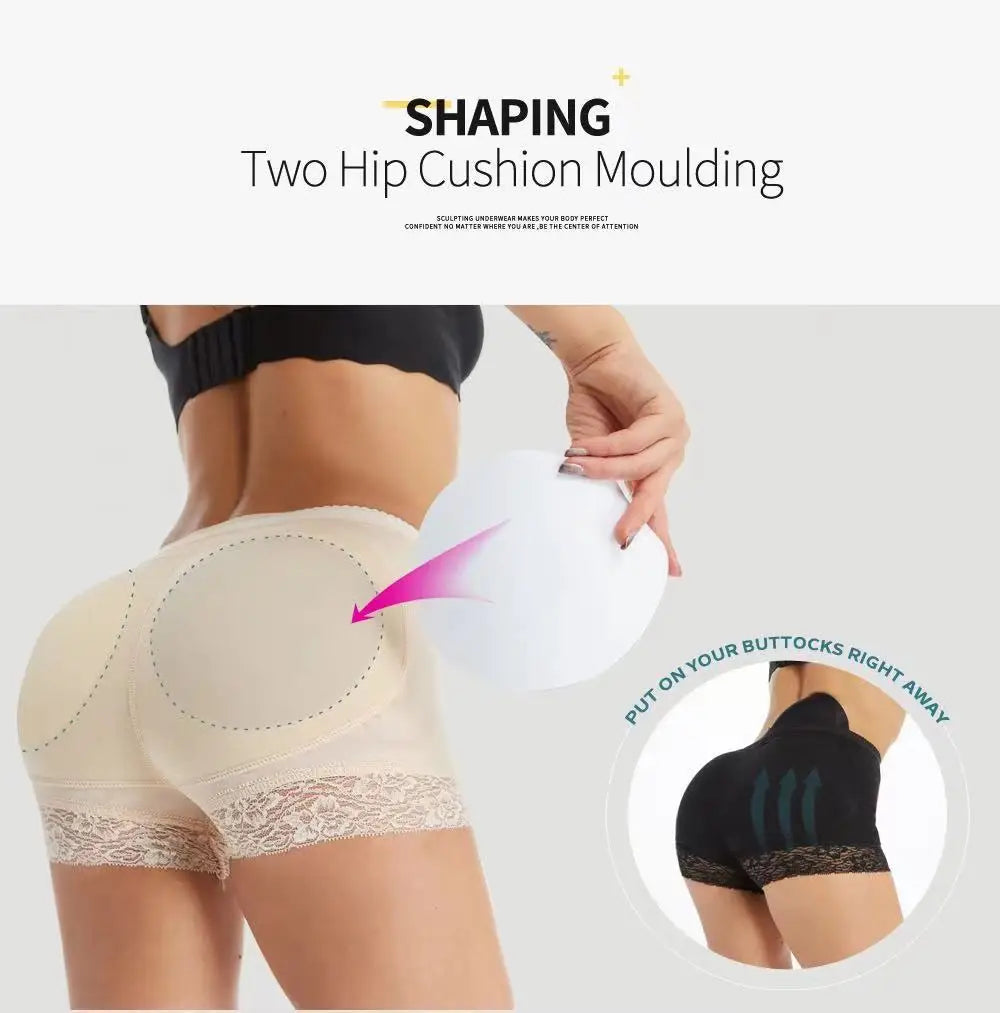 Women Butt Lifter Panty - High Waist Tummy Control Hip Enhancer