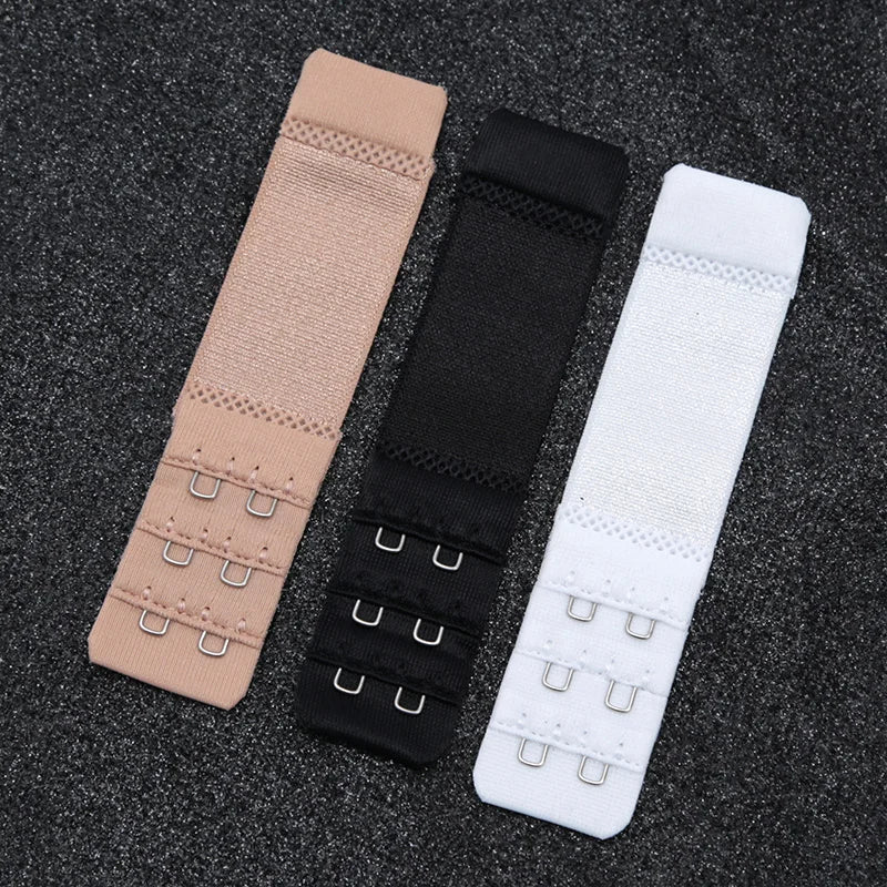 3PCS Bra Extension Strap - Adjustable Hook Clip Expander
