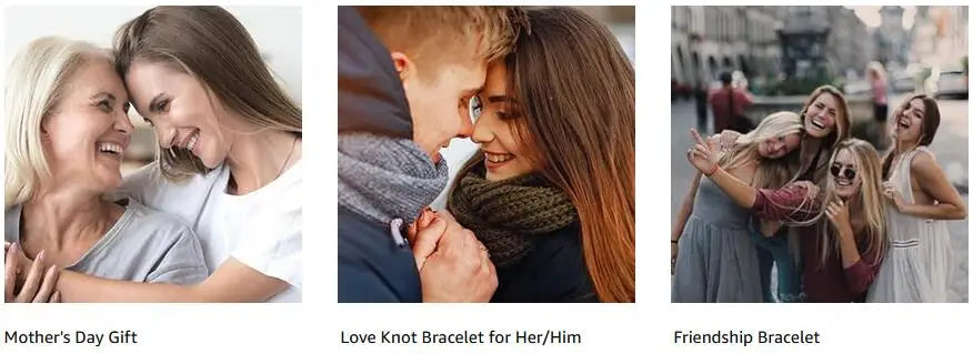 Love Knot Bracelets for Women 14K Gold Plated Dainty Snake Chain Infinity Bracelet Adjustable Stainless Steel Jewelry Gifts