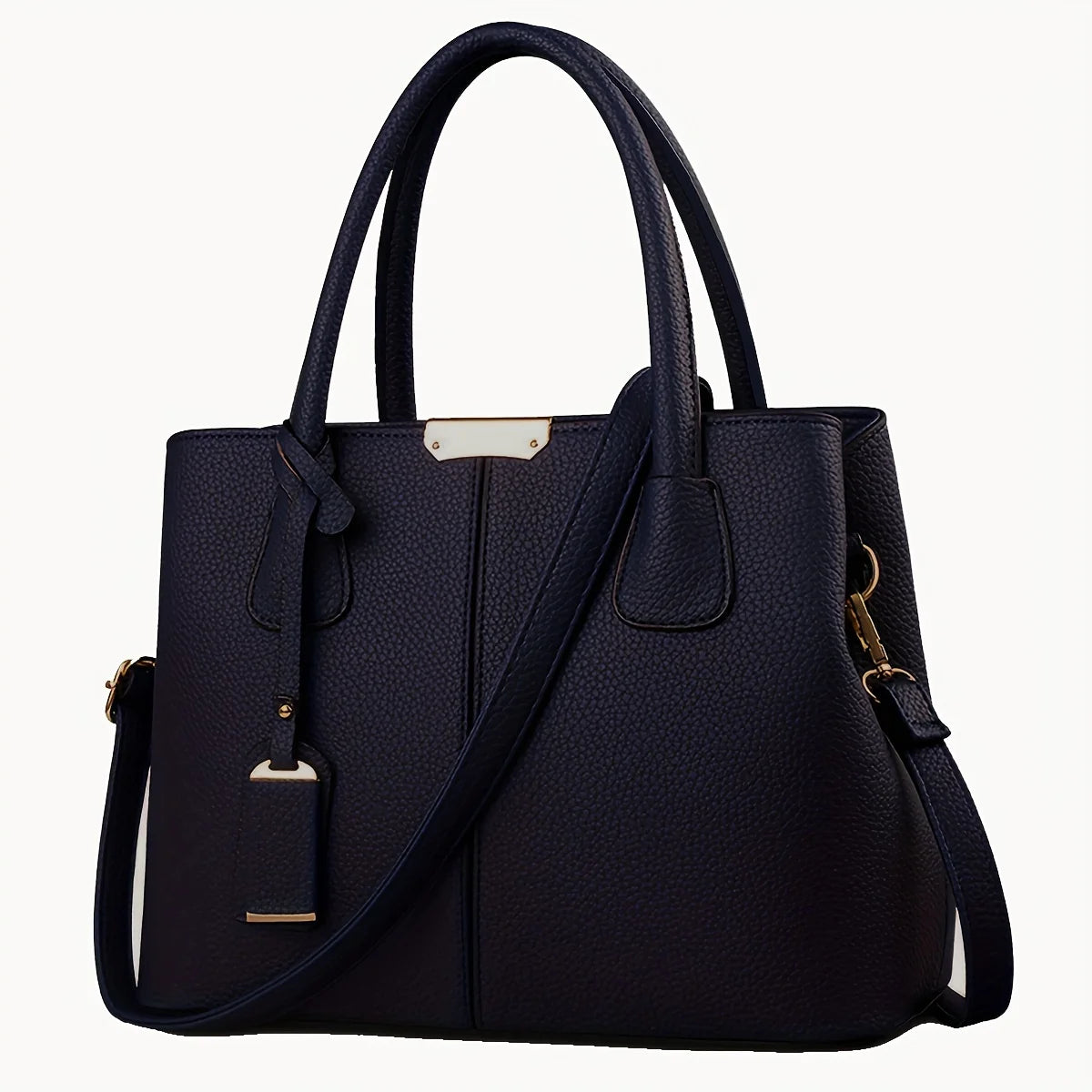 2024 new European and American foreign trade women bag lychee pattern fashion handbag shoulder bag oblique span bag