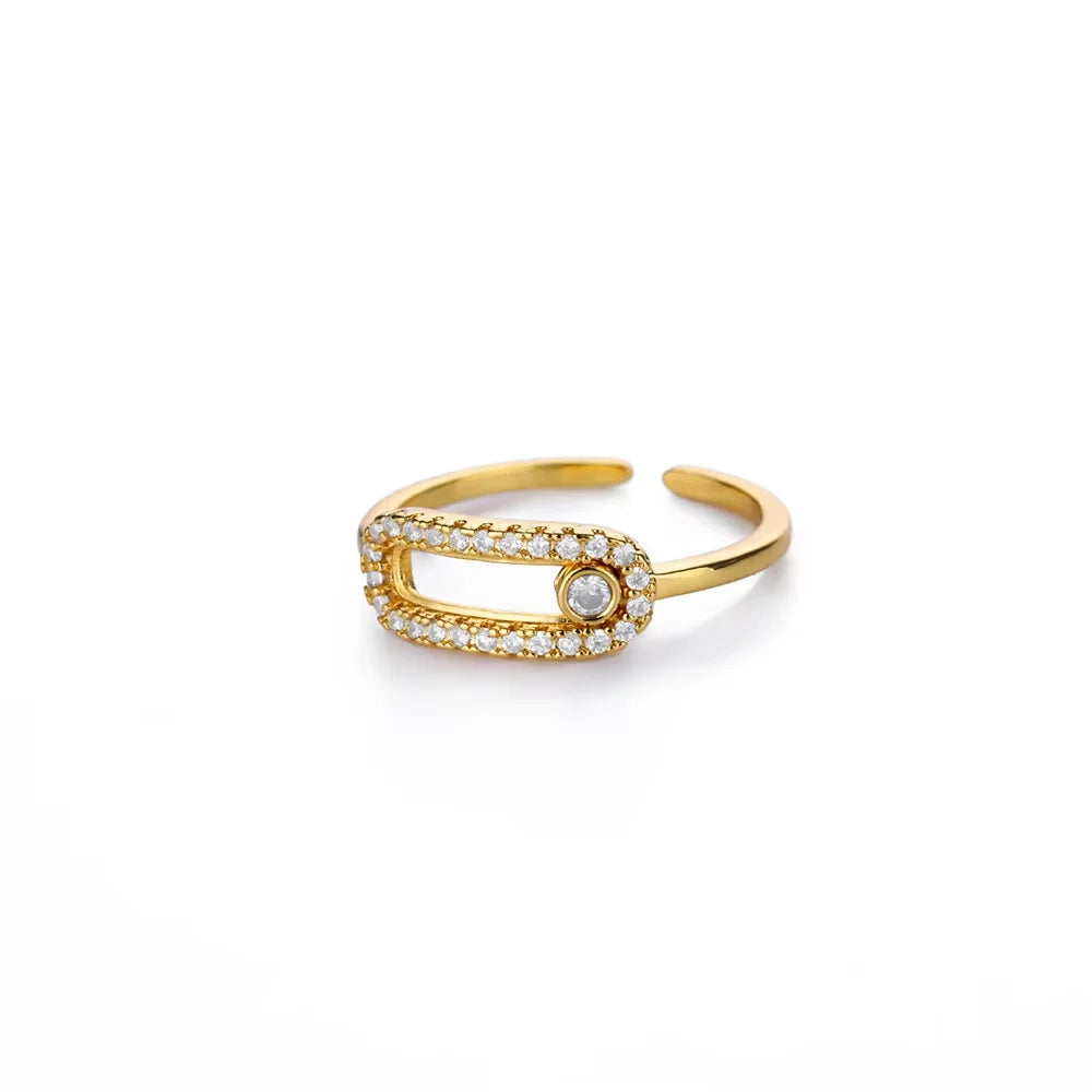 Elegant Stainless Steel Big Bloom Flower Rings For Women Gold Color Sun Starfish Open Ring Finger Jewelry Wedding Her Gift Punk