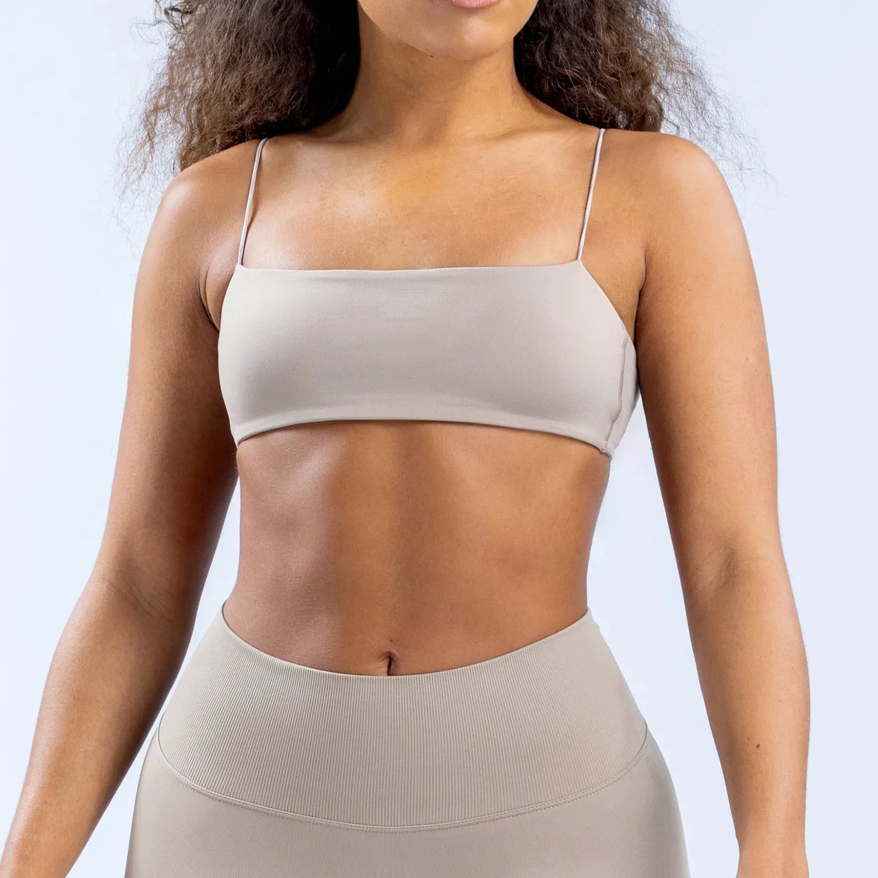 New Sports Seamless Spandex Strappy Bra Woman Fitness Elastic Breathable Breast Enhancement Leisure Sports Underwear