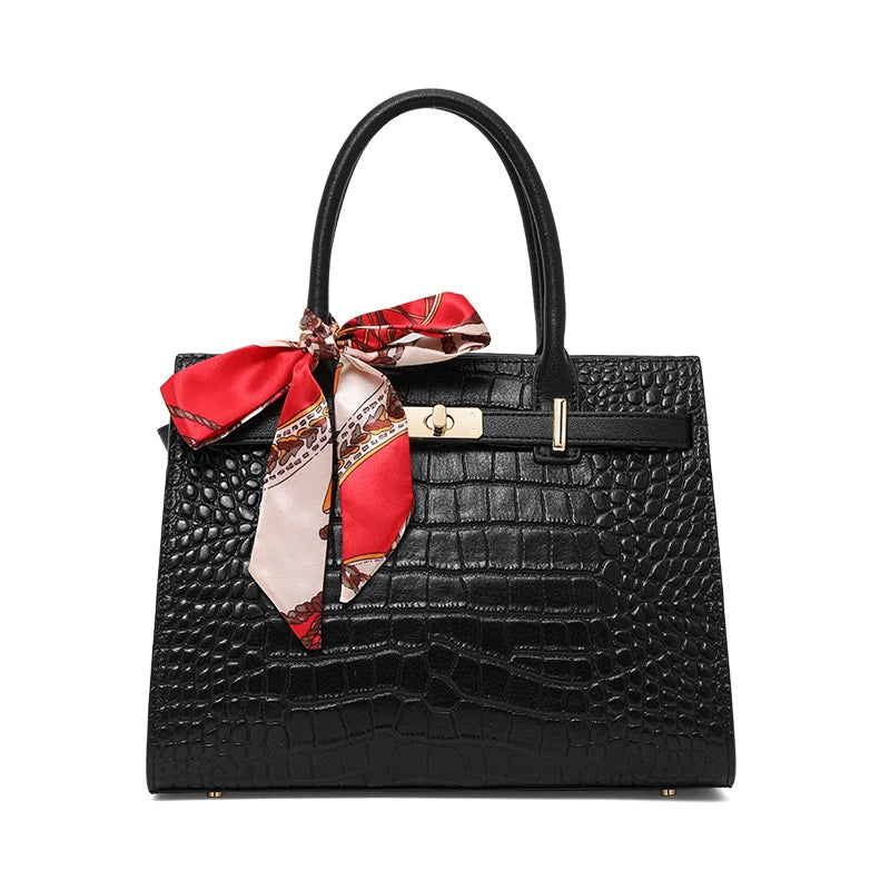 Leather  bag,women's handbag, cowhide cross-body bag, 2024 new style, light and luxurious, mother bag, large capacity