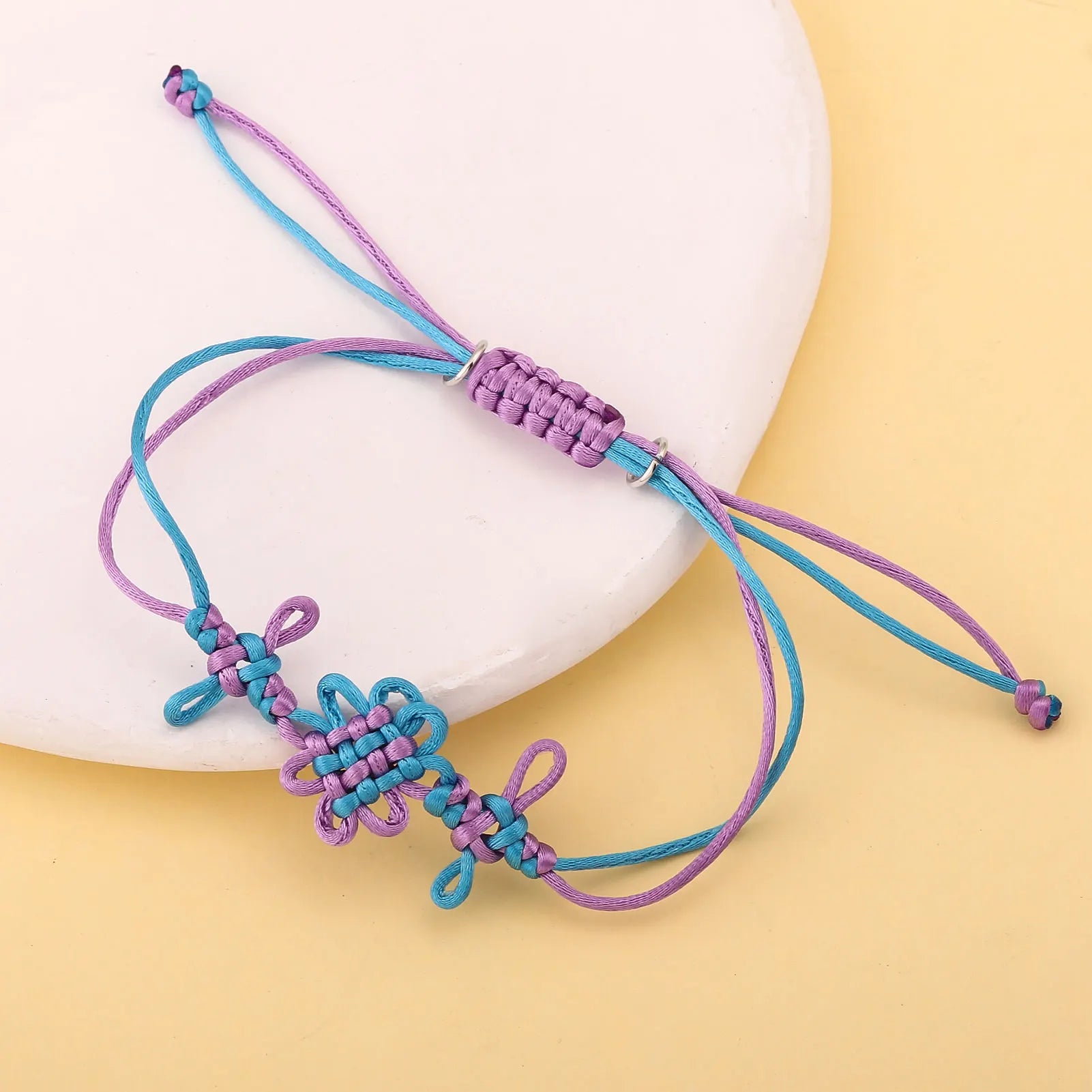 Anime KPop Demon Hunters HUNTR/X Rumi Bracelet Cosplay Props Chinese knot Bracelet Men Women Rope Pendant Jewelry Accessories