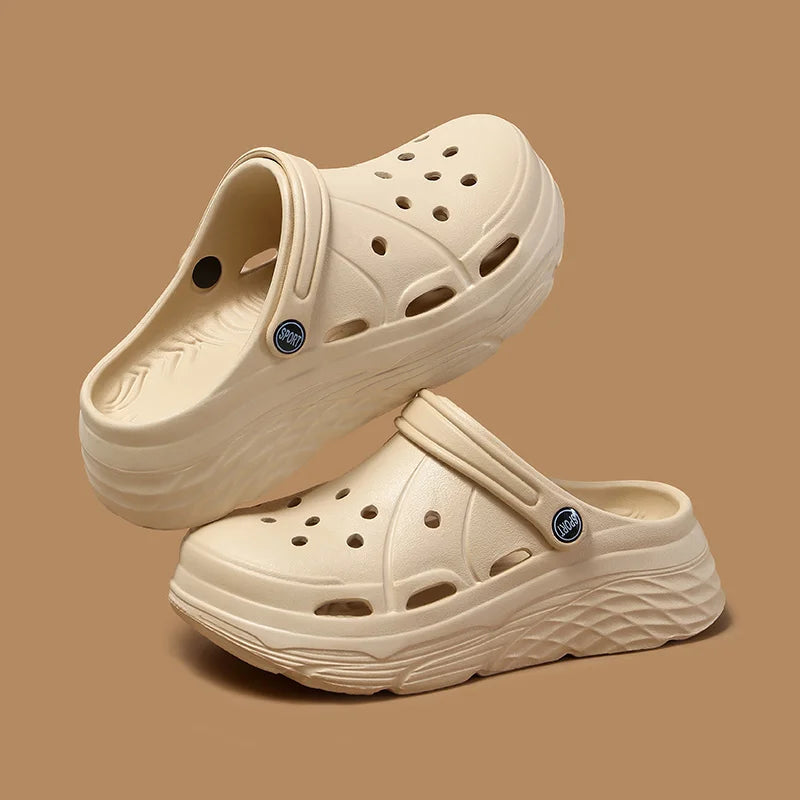 Women's Fashion Platform Sandals - Summer 2025 EVA Clogs Garden Shoes