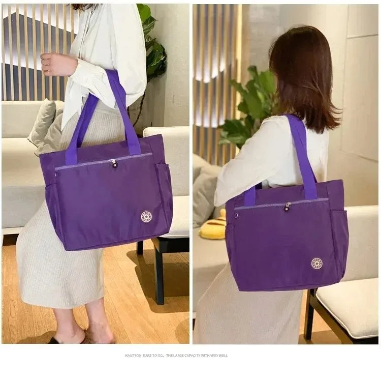 Waterproof Oxford Duffle Bag Large Capacity Women Travel Bags Shoulder Bag Valise Bolsa De Viagem Women's Handbags Shopping Bags