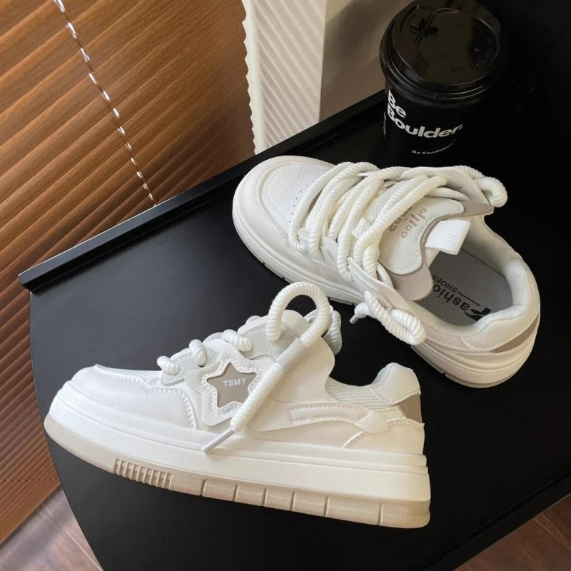 Women's Star Designer Platform Sneakers - High Quality Running Tennis Shoes
