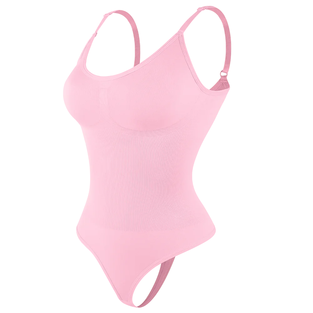 Bodysuit Shapewear - Tummy Control Butt Lifter Low Neck Jumpsuit